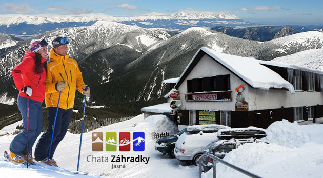 Súťaž o 3-dňový lyžiarsky pobyt pre 2 osoby v Chate Záhradky v Jasnej