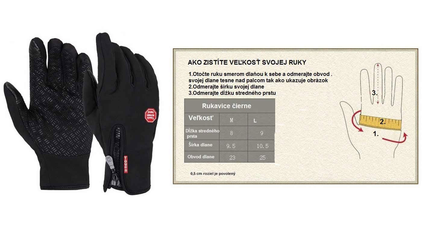 Súťaž o rukavice s úpravou na dotykové displeje odolné voči vetru a dažďu