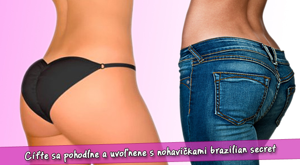 Brazil nohavičky s push - up efektom za 7,90€