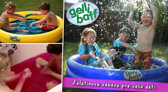 Gelli Baff - zázračný prášok, ktorý mení vodu na skvelú zábavu
