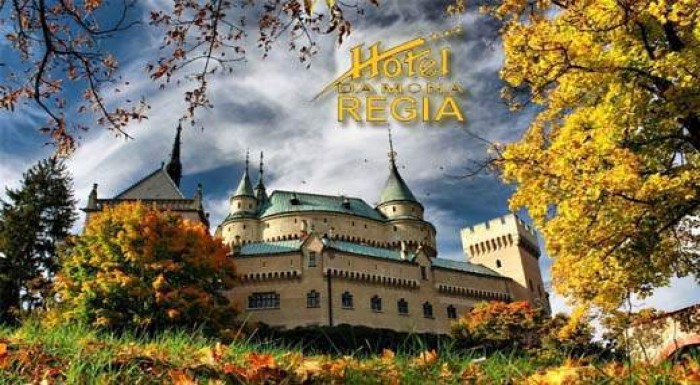 Hotel Regia*** v Bojniciach s polpenziou a wellnes