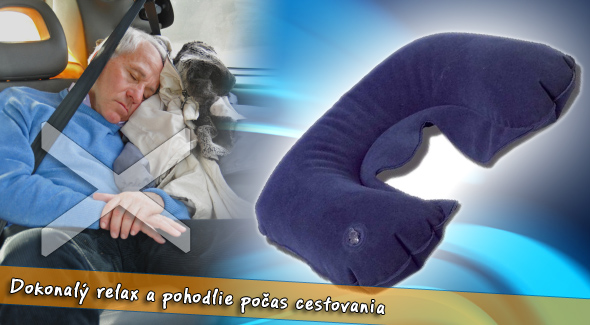 Cestovný vankúš - Travel Pillow za 2,50€ (vrátane poštovného a balného)