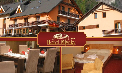 Víkendový pobyt v Slovenskom raji v hoteli Mlynky***