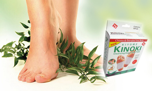 Kinoki – Detoxikačné náplaste na nohy