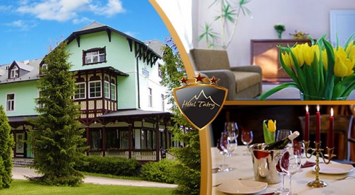 Letný pobyt pre dve osoby v Hoteli Tatry ***  v Ta