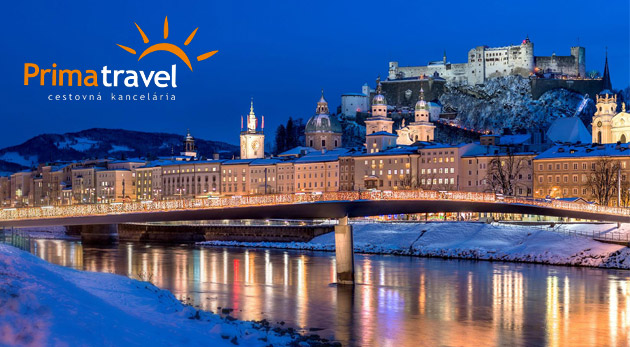 Zájazd do vianočného Salzburgu a na jazero Wolfgansee pre 1 osobu za 99€ - autobusová doprava, 1x hotelové ubytovanie, 1x raňajky, služby sprievodcu a poistenie insolventnosti