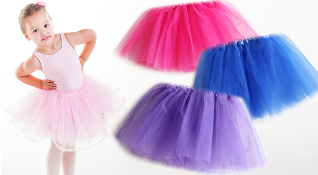 Moderná TUTU suknička pre mladé slečny od 3 do 9 rokov