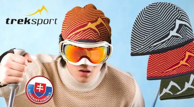 Unisex čiapka na zimu značky Treksport - na šport i bežné nosenie, na výber z 3 druhov.