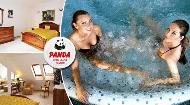 Pobyt pre 2 osoby na 3 dni (2 noci) v Penzióne Panda 2 bez vstupu do aquaparku za 75 €: 2x polpenzia, welcome drink