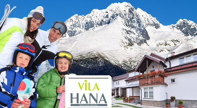 Vila Hana v Novej Lesnej - ideálne miesto pre zimnú dovolenku pod Tatrami