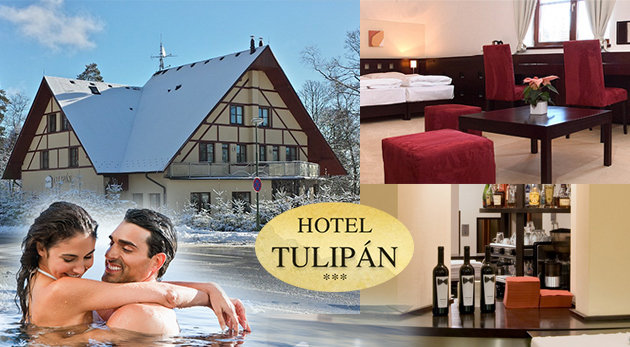 Relax pod štítmi Vysokých Tatier v Hoteli Tulipán*** vo Vysokých Tatrách pre dvoch s polpenziou a neobmedzeným wellness