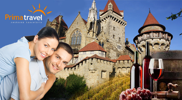 Prehliadnite si romantický zámok Kreuzenstein a dedinku vína Poysdorf
