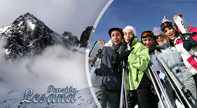 Užívajte si zimné radovánky v Penzióne Lesana vo Vysokých Tatrách. Platnosť kupónu až do 31. 3. 2013