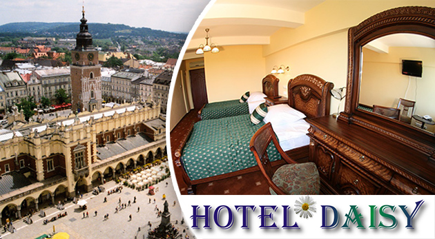 4 dňový pobyt Hoteli Daisy Superior pre 1 osobu s raňajkami (2 lôžková izba obsadená 2 osobami) za 64€