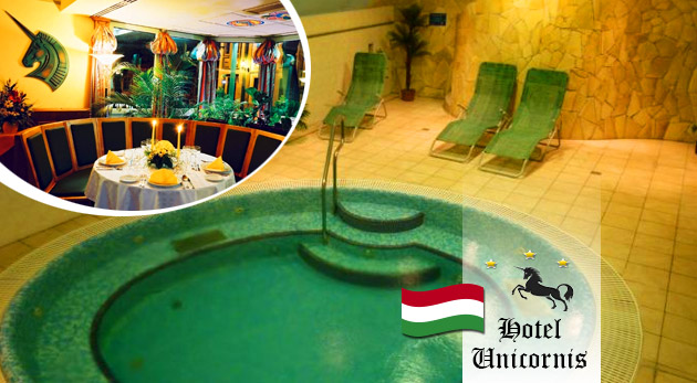 Relaxačné 3 dni pre dvoch v maďarskom kúpeľnom meste Eger v Hoteli Unicornis*** s polpenziou a wellness