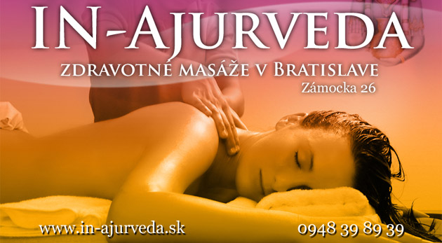 Antistresujúca ajurvédska masáž chrbta, šije, krčnej chrbtice, krížov, rúk, prstov a chodidiel za 11,60€