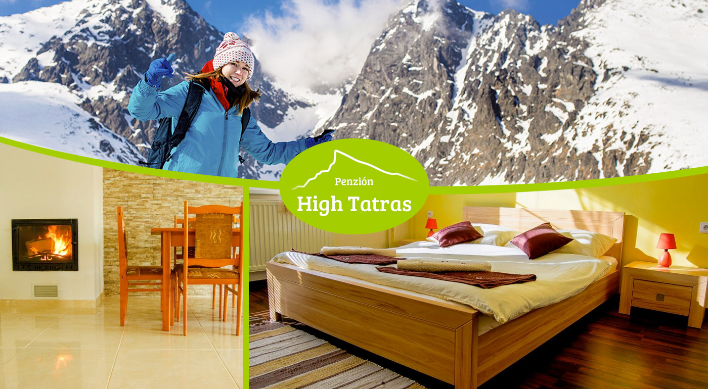 Výborná dovolenka plná komfortu a možností za skvelú cenu v srdci Vysokých Tatier!
