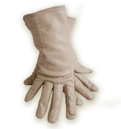 kožené rukavice