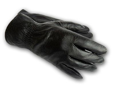 kožené rukavice