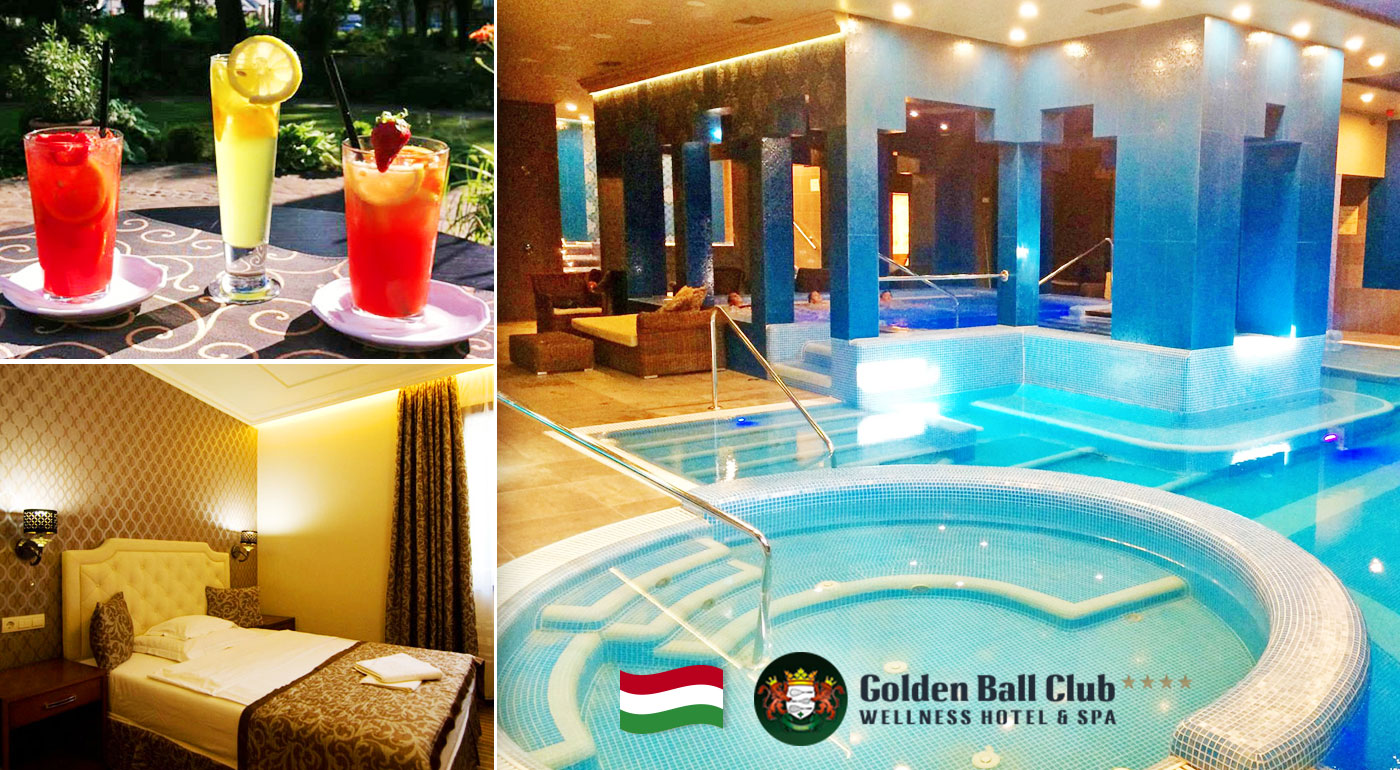Trojdňový oddych pre dvojicu v centre maďarského Győru v luxusnom Golden Ball Club**** Wellness & Spa Hotel