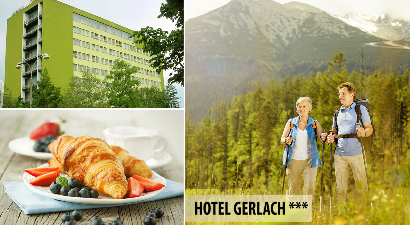 Vychutnajte si Vysoké Tatry ako na dlani počas pobytu v popradskom Hoteli Gerlach***