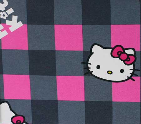Nepremokavý detský chránič matraca Hello Kitty - vzor 3