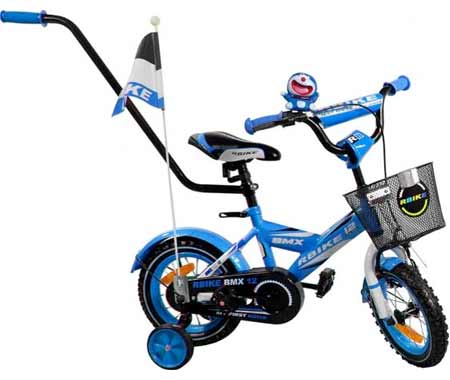 Arti detský bicykel veľkosť: "12" - modrý