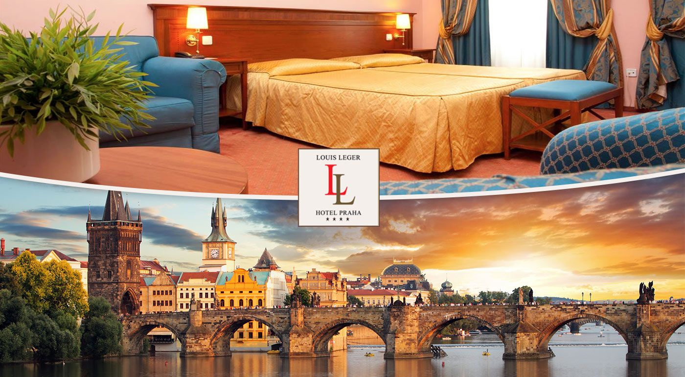 Nádherný historický Hotel Louis Leger v centre Prahy