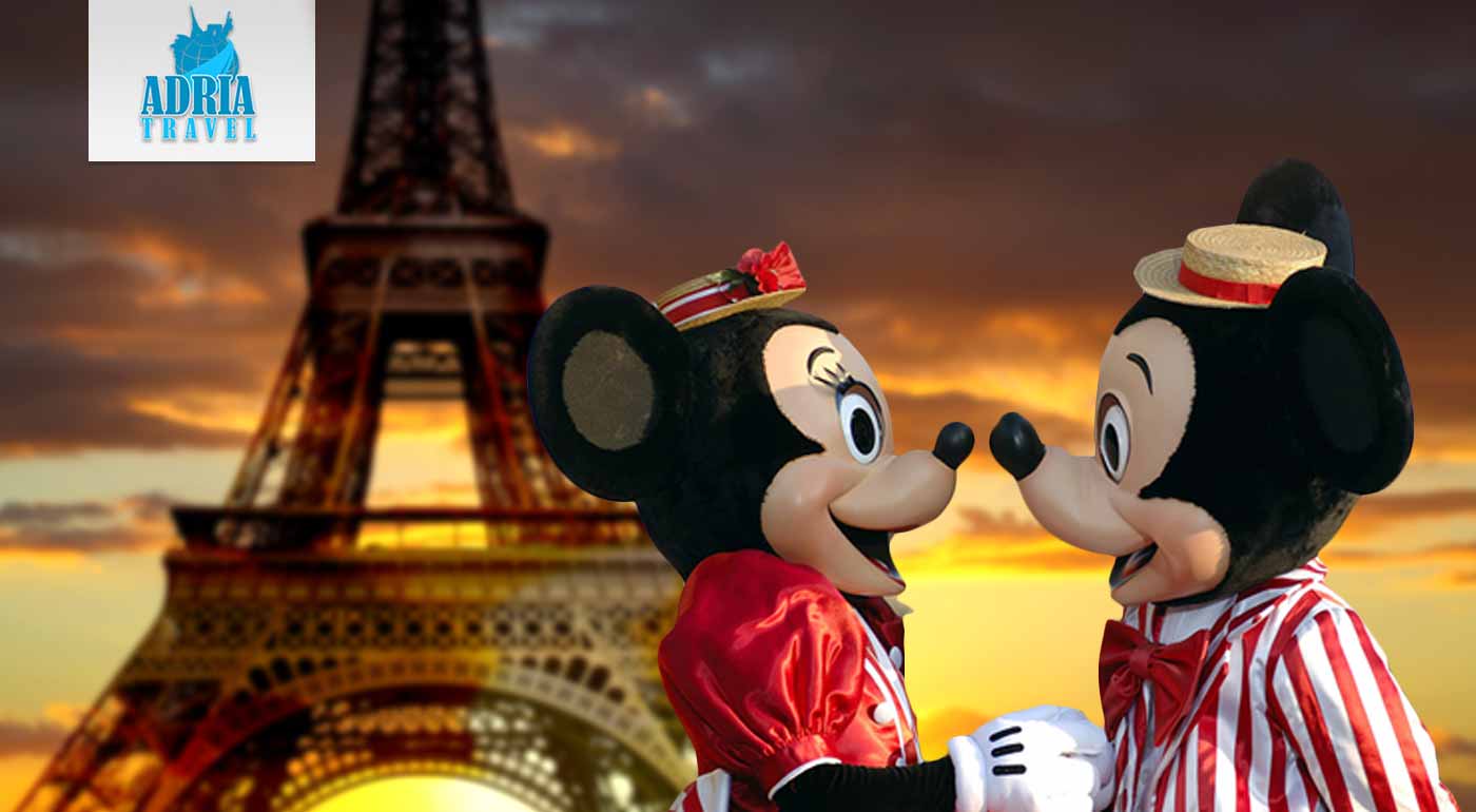 Neopakovateľný zájazd do Paríža s návštevou raja rozprávkových postavičiek v Disneylande pre malých aj veľkých