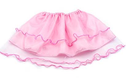Dievčenská suknička - farba ružová