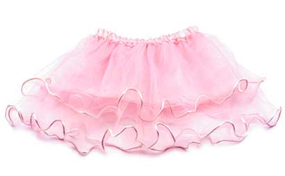 Dievčenská suknička - farba svetloružová