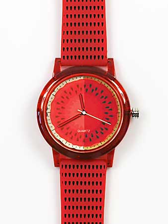 Dámske hodinky - červené