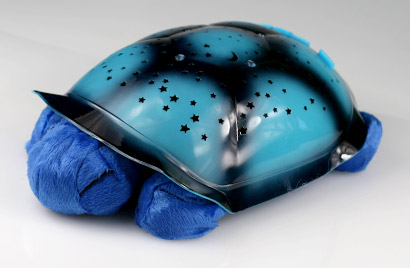 Hrajúca svietiaca plyšová korytnačka za 10,90€ - modrá