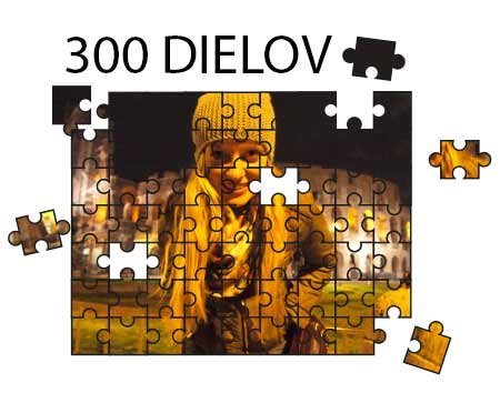 Puzzle vo veľkosti A3 (300 dielov)