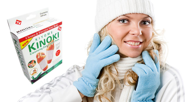 Detoxikačné náplaste KINOKI za 2,29€ (1 balenie, 10 kusov)