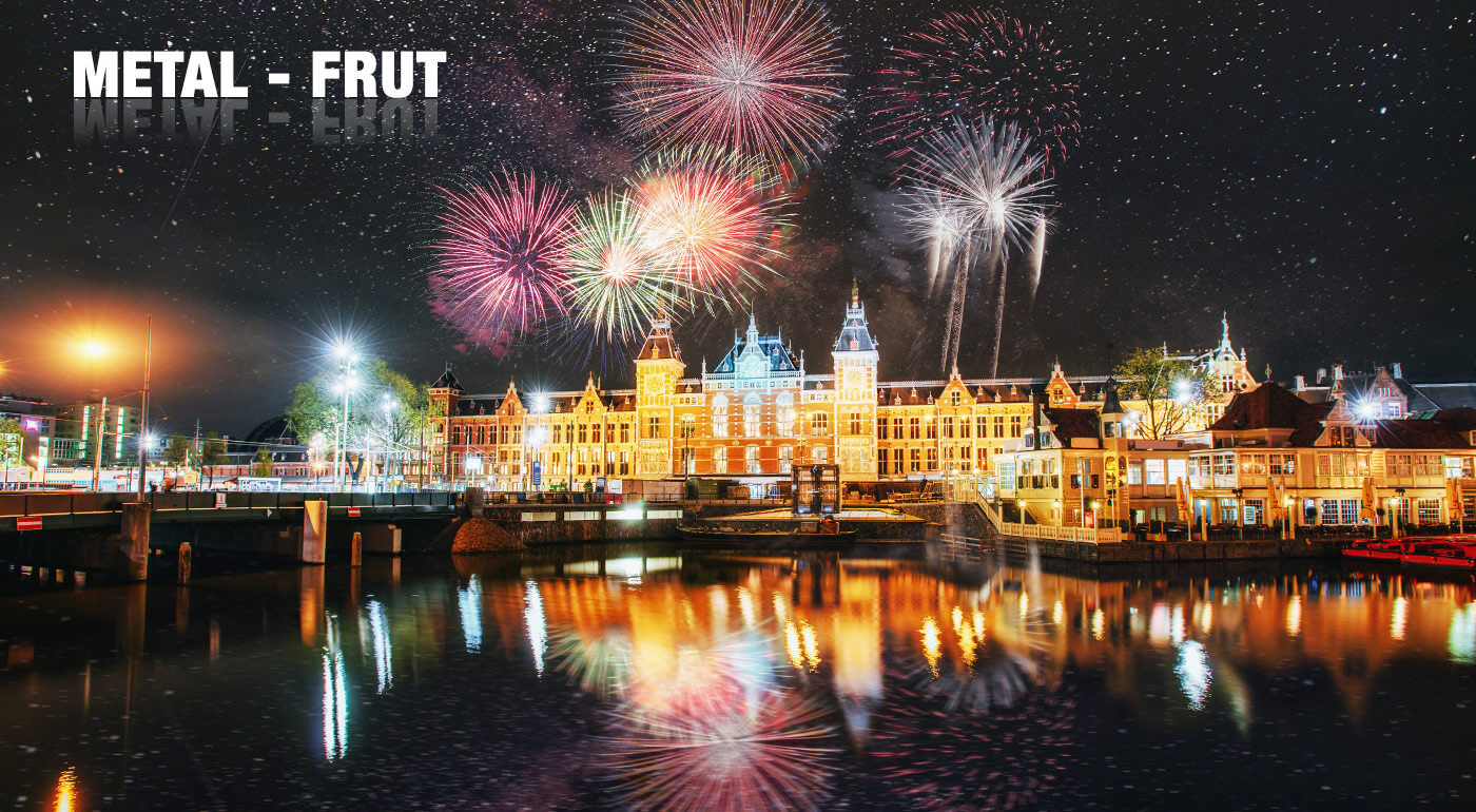Silvestrovský Amsterdam: nezabudnuteľná oslava Nového roka s ohňostrojmi a festival svetiel