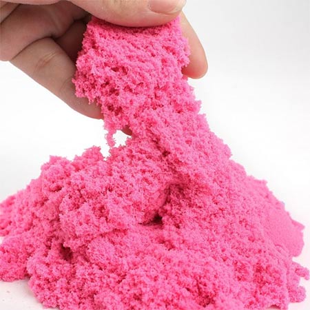 Kinetický piesok pre deti 1kg balenie - ružový