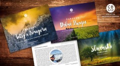 Unikátna edícia kníh CBS - Čarovné Slovensko s najkrajšími fotografiami našich krajov + DARČEK maľovaná mapa ku každej knižke
