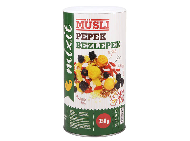 Raňajkové müsli Mixit Pepek Bezlepok 350 g