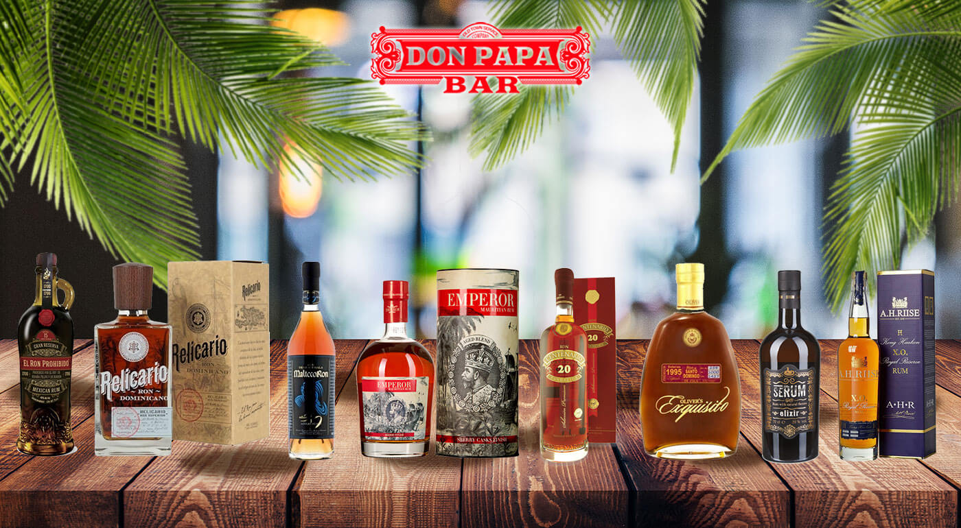 Ochutnávka prémiových rumov v bare Don Papa  - objavte nové a nepoznané chute exotiky prostredníctvom 8 svetových značiek