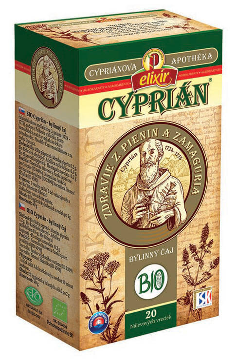Cypriánova apothéka - BIO Cyprián bylinný čaj (20 vreciek)