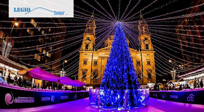 Vianočné trhy v Budapešti s množstvom pochúťok