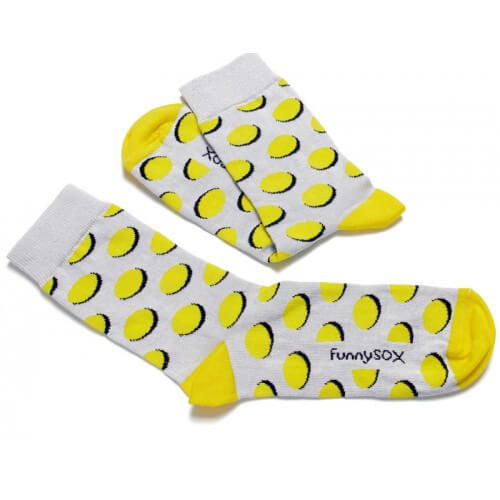 FunnySOX ponožky Jelouky svetlé - veľkosť 41-45