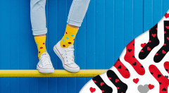 Ponožky Hesty Socks predstavujú edíciu Bodky & Pásiky + valentínsky špeciál ON & ONA
