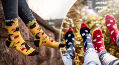Ponožky SHOX s milými vzormi, ktoré vylepšia váš deň