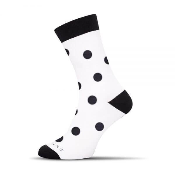 Ponožky Shox Bodkáč biely - veľkosť 43-46