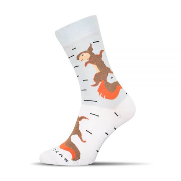 Ponožky Shox Veverička - veľkosť 43-46