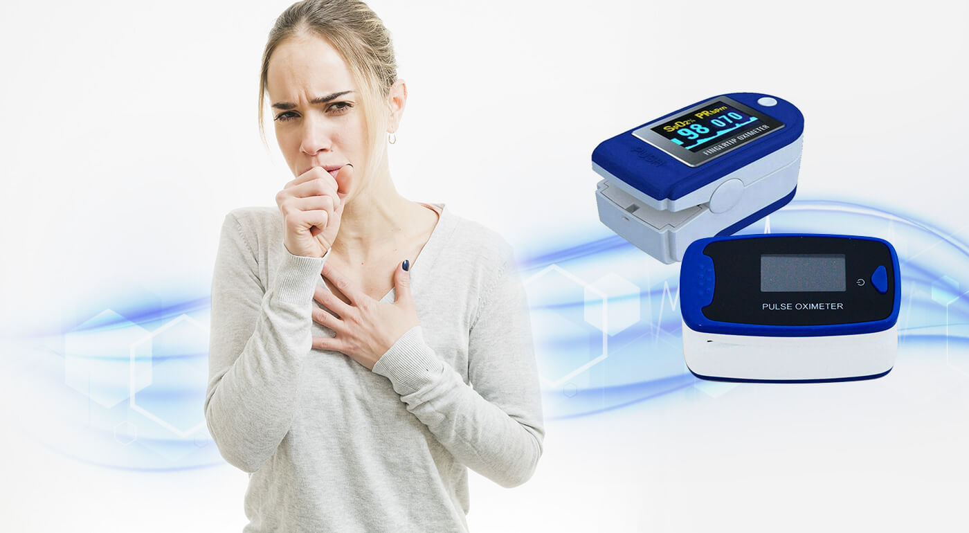 Pulzný oximeter na meranie kyslíka v organizme - včasná diagnostika pri zápale pľúc (pneumónii)