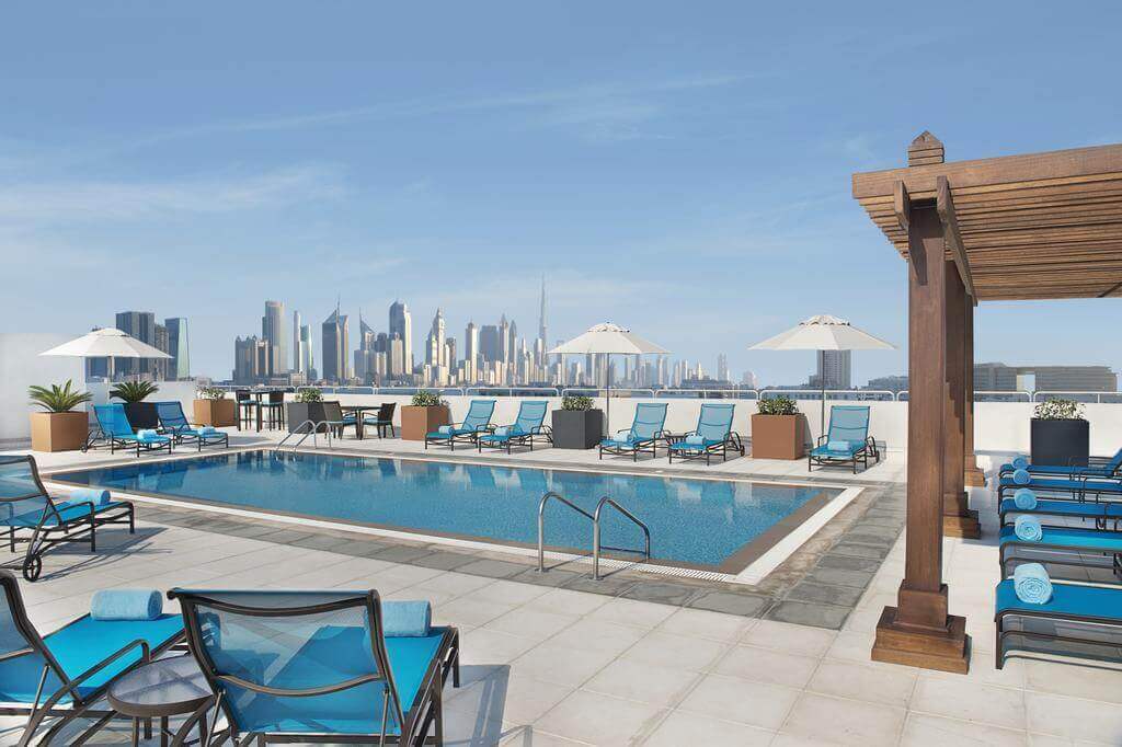 Dubaj z Budapešti-4*Hilton Garden Inn Dubai Al Mina