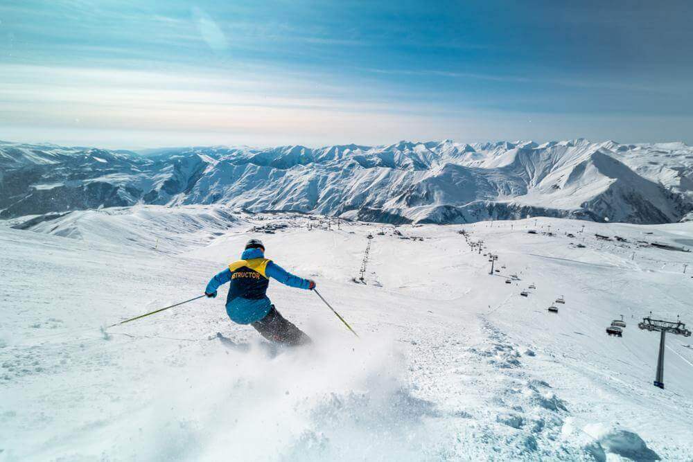 Gruzínsko – lyžovačka s poznávačkou v Gudauri